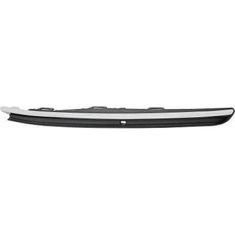 Moulure de pare-choc avant droite noire et chromée Volkswagen Golf 7 phase 2 2017-2020