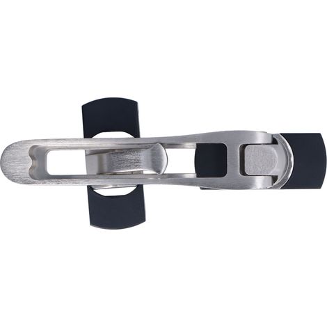 Serrure de porte à loquet haute sécurité, accessoire en alliage de zinc pour armoire et meuble, quincaillerie robuste. (1/5)