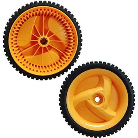 2 x Lawn Mower Wheels 53 Teeth Drive Wheel for Husqvarna Electrolux, McCulloch, Rally and other lawn mowers