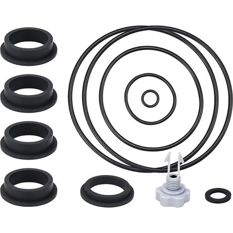 Replacement seal kit for Intex 25013 sand filter pump: vent valve and oil seal.