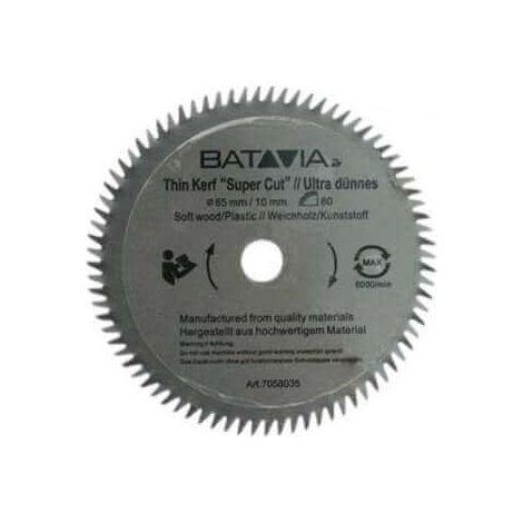 HSS-Sägeblatt Ø 85 mm - 60 Zähne - 2 Stück - MAXX SAW & XXL SPEED SAW