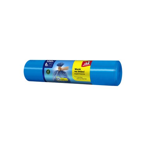 Bolsas de basura Jan Niezbędny 120l 25 unidades azules 3 capas