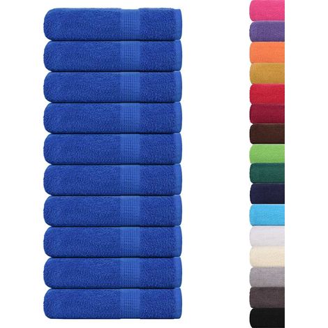 Essuie-mains FROGN 10 pcs bleu 50x100 cm 360 g/m²