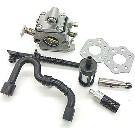 (F)Carburatore per STIHL MS170 MS180 017 018, Carburatore per STIHL MS170 MS180 017 018 Ricambi per tosaerba e motosega Carburatore (1/4)