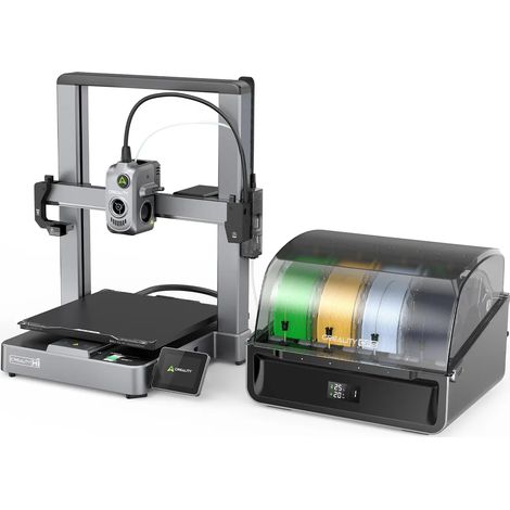 Creality Hi Combo Imprimante 3D avec Core XZ, 500 mm/s, impression multicolore, nivellement auto, 260 x 260 x 300 mm, Métal (1/5)