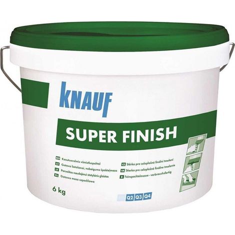 stucco in pasta 'super finish' knauf 6 kg (1/3)