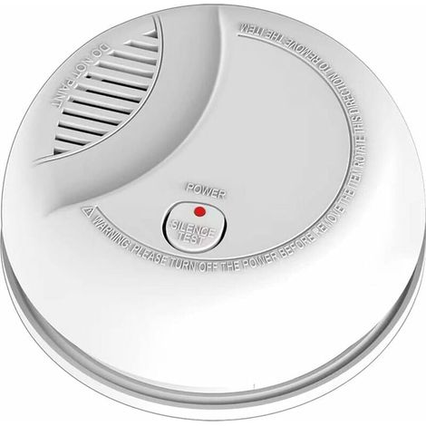 Detecteur De Fumée - Photoelectrique - Autonome A Pile 10 Ans - Pour Maison Et Appartement - 4 Unites (1/5)