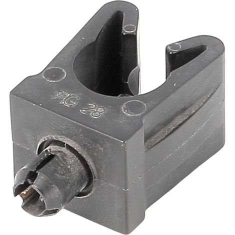 Support Tube Ø 12.3-15 A Pressionner PA6 Noir 063 350 001