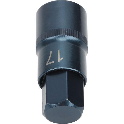 Embout de tournevis hexagonal 1/2 po, carré, douille en acier allié S2 pour clé à main (1/5)