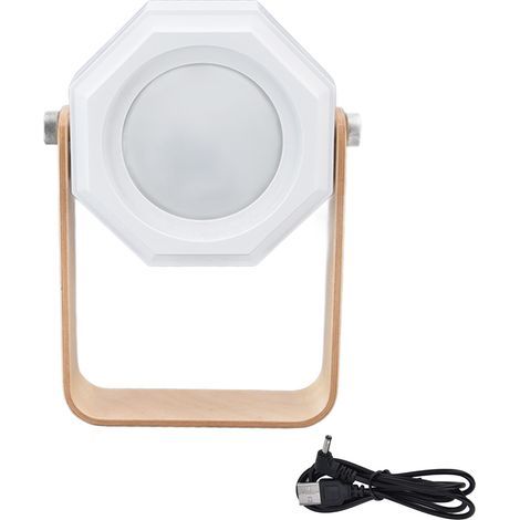 LED Lantern Lamp Eye Protection Bedside Night Light Three Colors Portable Outdoor Retractable Folding (1/5)