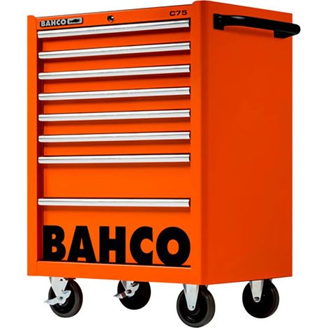 Contenitore per attrezzi Bahco c75 classic 8 cassetti acciaio doppio strato