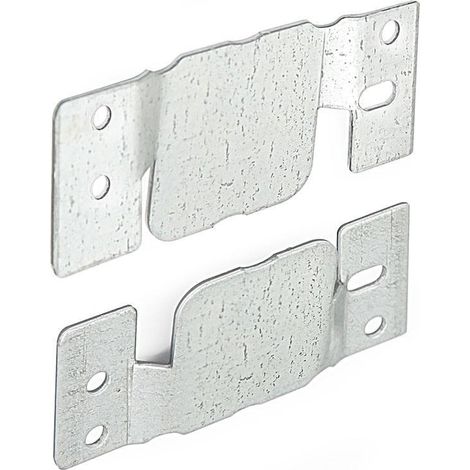 Q&Q placas union birdy galvanizado para sofá (jueg.- 2 piezas) (1/2)