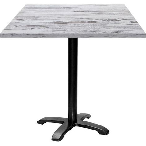 Table 70 x 70 cm - modèle Bazila chêne Islande