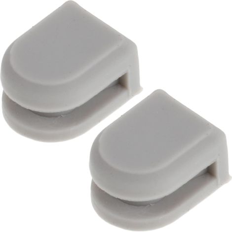 Lot de 2 Patins Anti-Vibrations pour Couvercle de Platine Vinyle : Patins antidérapants et amortisseurs de Vibrations en Silicone pour Platine Vinyle Audio. (1/5)