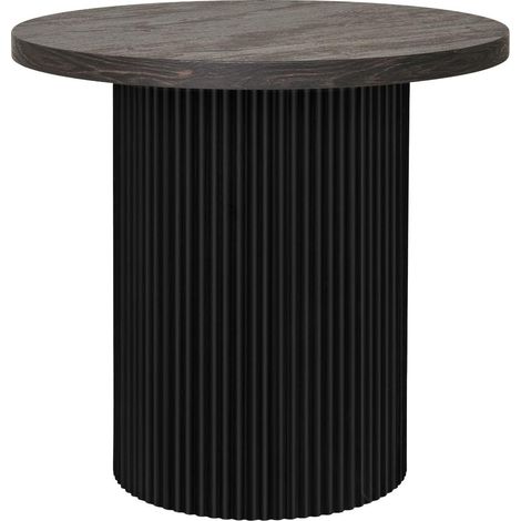 Boavista Eckbeistelltisch Ø48cm Dunkelbraun.