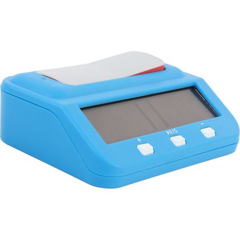 Minuteur d'échecs avec récompense, alarme différée, fonction mémoire, compte à rebours, horloge d'échecs bleue pour compétitions. (1/5)