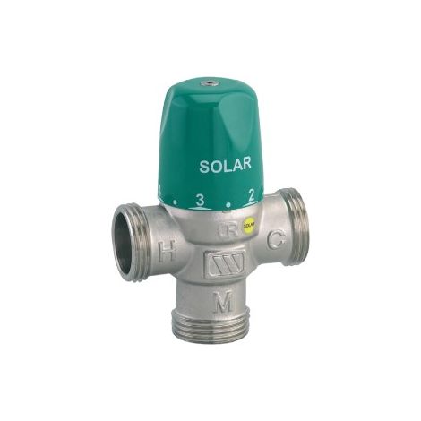 Mitigeurs thermostatiques 3/4" mâle MMV-S - WATTS - Finition : laiton (1/2)