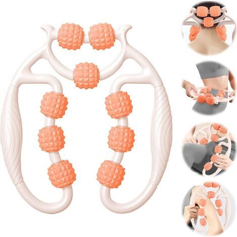 Beinmuskel-Massagerolle, 360°-Anti-Cellulite-Massagerolle, Beinmassagerollen, 360°-Massagerollen, lindert Müdigkeit (1/4)