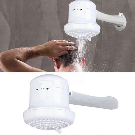 Pommeau de douche électrique 5400 W 220 V avec chauffe-eau instantané et support pour flexible. (1/5)