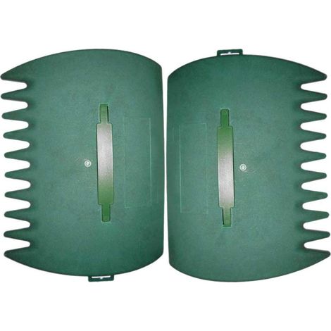 Lot de 2 ramasse-feuilles portatifs pour jardin, cour, ramassage de feuilles avec griffes pour feuilles de jardin, déchets et herbe (1/5)