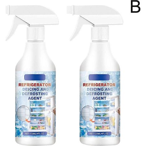 Agent de dégivrage pour congélateur (240 ml) : antigel, fondant la neige, nettoyant, dégivrant et nettoyant pour chambres froides. (1/4)