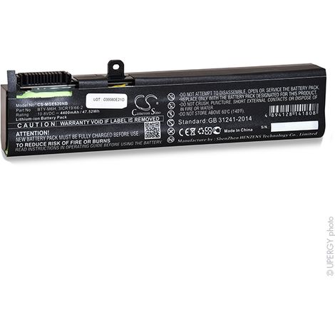 NX - Batterie ordinateur portable 10.8V 4400mAh - 3ICR19/66-2BTY-M6H3ICR19/65- (1/3)