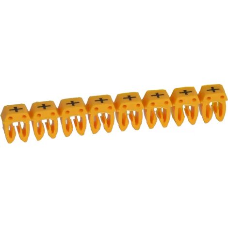 LEGRAND 038272 CAB 3 MARK RE FÜR KLEMMENBLÖCKE UND VERKABELUNG MIT KONVENTIONELLEM PLUS-ZEICHEN, 0,5 mm 1,5 mm (1/2)