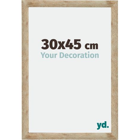 yd. - Cadre photo 30x45 - Or - MDF - Catania (1/5)