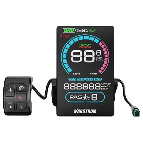 Pantalla para bicicleta eléctrica, pantalla LCD, compatibilidad con protocolo CAN, VD618 (protocolo CAN) (1/2)