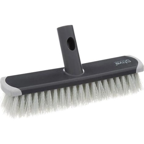 Tête de Balai Brosse "Click" 25cm Gris