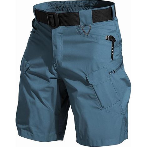 Shorts De Randonnée - 9 Pouces - Nylon 88 % Élasthanne 12 % - Coupe Ergonomique Avec Ceinture Extensible Et Poches Multiples - Unisexe (1/3)