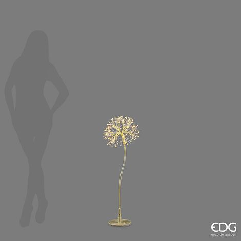 EDG Enzo De Gasperi Tarassaco Rich Luminoso Gold 240 MicroLED H90 Ø20 cm IP44 – Decorazione Natalizia (1/3)