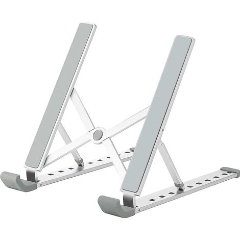 support Ordinateur Portable, Support Pc Portable 10 Niveaux Rglables, Refroidisseur En Aluminium Ventil Compatible Avec, Dell, Lenovo, Hp (1/5)