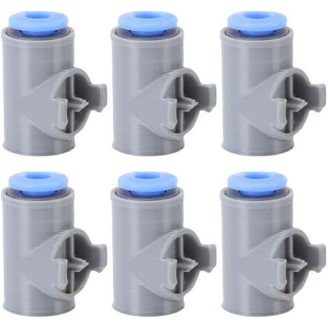3D-Drucker-Zubehör: PETG-Zufuhrrohrverbinder (6 Stück) kompatibel mit A1/A1 Mini: Pneumatischer Anschlussadapter zur Gewährleistung einer reibungslosen Filamentzufuhr. (1/5)