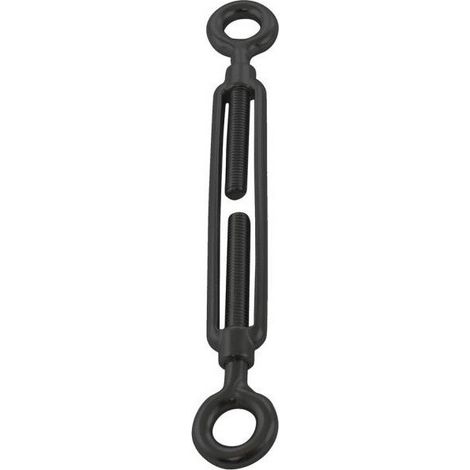 Tendeur oeil oeil M8 Oeil 14 Inox A4 Noir-3 pièces