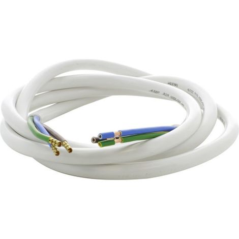 Cable HO5VVF 3G4 sans prise pour Table de cuisson, 2m