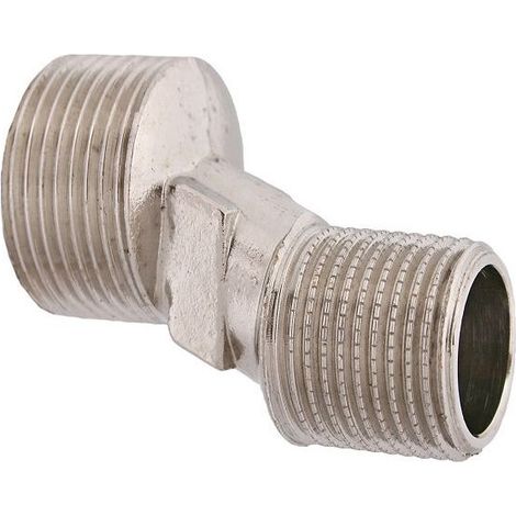 JS S-ANSCHLUSS-STUECK DN20 3/4"AGx1/2"AG, AL12, 5MM, SW16, VERN.