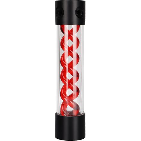 Flüssigkeitskühlbehälter, G1/4"-Gewinde, 50 mm Durchmesser, 255 mm Länge, 3 Anschlüsse, leises PC-Kühlset (1/5)
