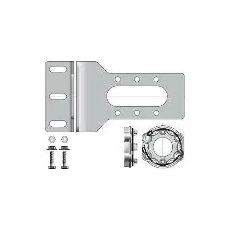 9420604 - Soporte para operador cuadrado galvanizado Somfy