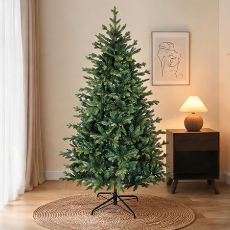Sapin de Noël pliable en plastique 100 x 100 x 180 cm (1/5)