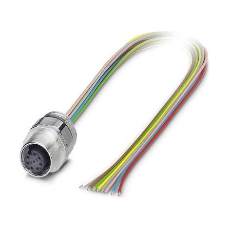 Connecteur femelle encastrable pour capteurs/actionneurs Contenu: 1 pc(s) Phoenix Contact SACC-EC-M1 (1/2)