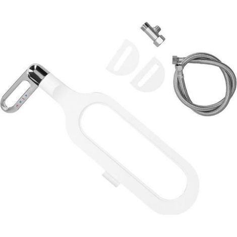 Bidet Autonettoyant Accessoire De Bidet De Toilette En Plastique Ultra Fin G12 Avec Double Buse Autonettoyant Pour Sal TUYAU (1/4)