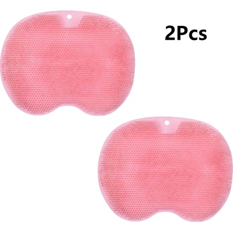 Lot de 2 tapis de sol antidérapants - Rose (1/5)