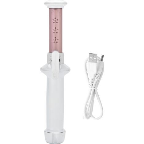 Rouleau À Boucler Cheveux - Chauffe En 3 Secondes - Sans Fil - Revêtement Céramique - Batterie 2500 Mah - Pour Utilisation Domestique - 1 Pièce (1/5)