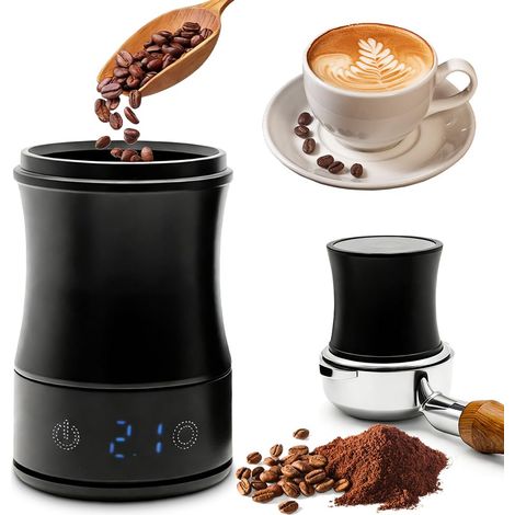 Mini báscula para café con temporizador, báscula recargable para espresso con dosificador, báscula de cocina digital portátil, 500 g/0,1 g, báscula de precisión, compatible con portafiltros de 58 mm p (1/5)