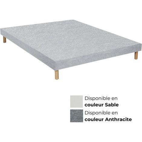 Sommier Essenzia TRADITION GRAPHIC 19cm 120x190 Lattes (1/4)