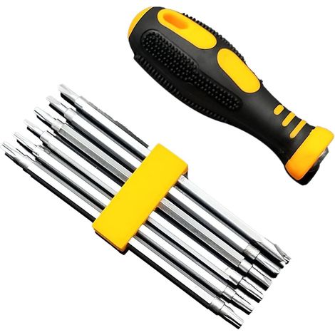 Tournevis multifonction isolant 12 en 1, poignée ergonomique pour électriciens