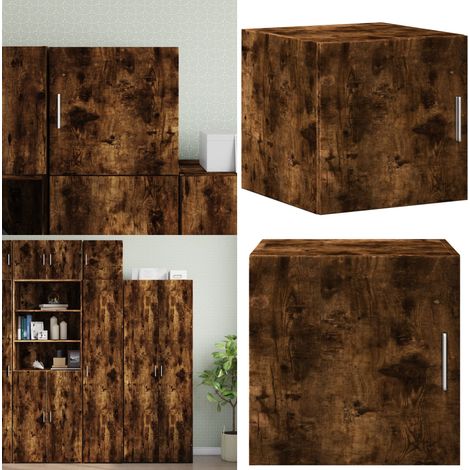 Wandschrank Räuchereiche 40x42,5x40 cm Holzwerkstoff - Wandregal - Holzschrank - Regal - Deko - Möbel - Home & Living (1/5)