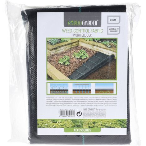 Gartenvlies gegen Unkraut, 2 x 5 m (1/2)