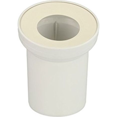 SANIT WC-Anschlussbogen 22 Grad DN100 weiß (1/2)